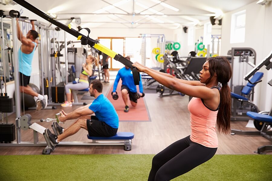 El entrenamiento con TRX desarrolla fuerza, equilibrio y flexibilidad