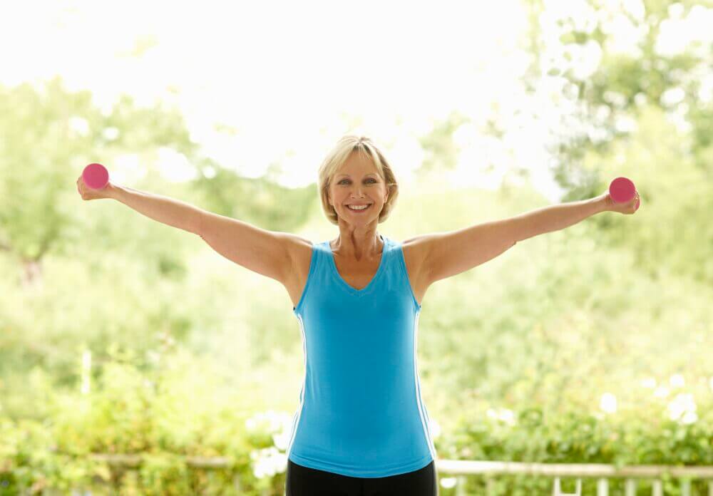 Hacer ejercicio y osteoporosis