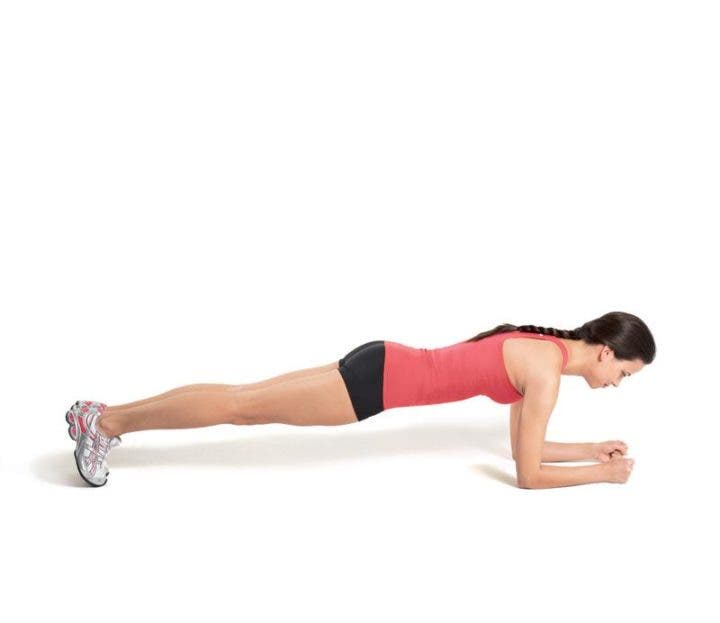 Plancha con antebrazo