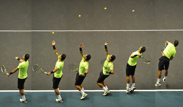 servicio nadal tenis