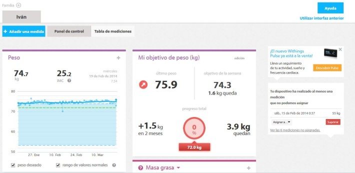 plataforma withings