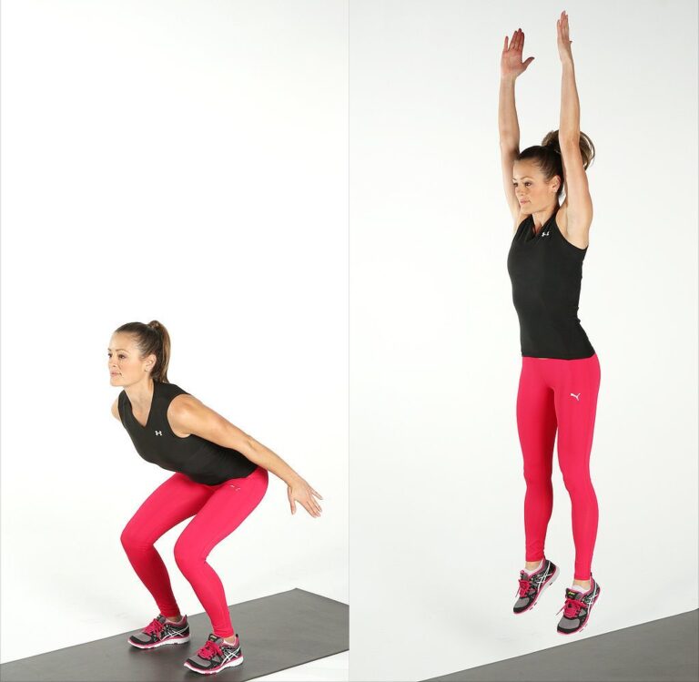 Squat jump