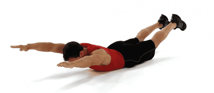 ejercicio para fortalecer la espalda baja