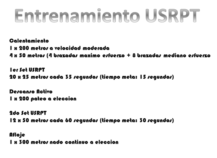 entrenamiento usrpt