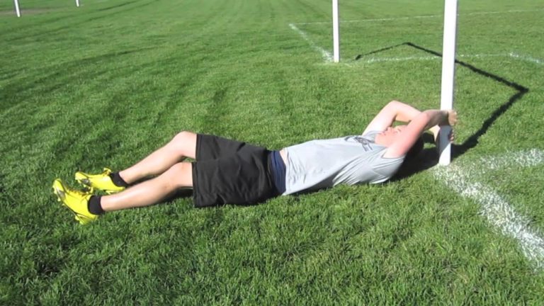 abdominales para futbolistas