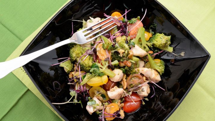 Ensalada rápida con vegetales