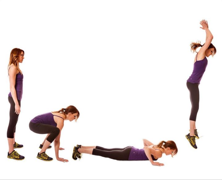 Quemar calorías rápidamente con Burpees