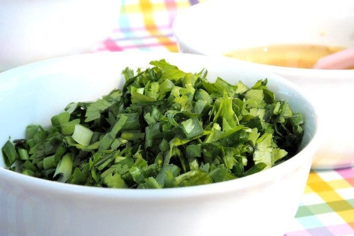 Aderezo de cilantro y limón