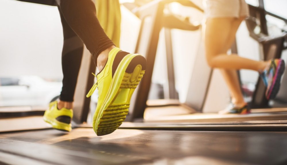 inclinaci�n en cinta de correr