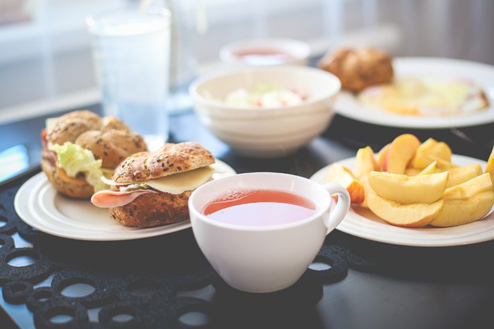 Comer alimentos saludables todos los dias