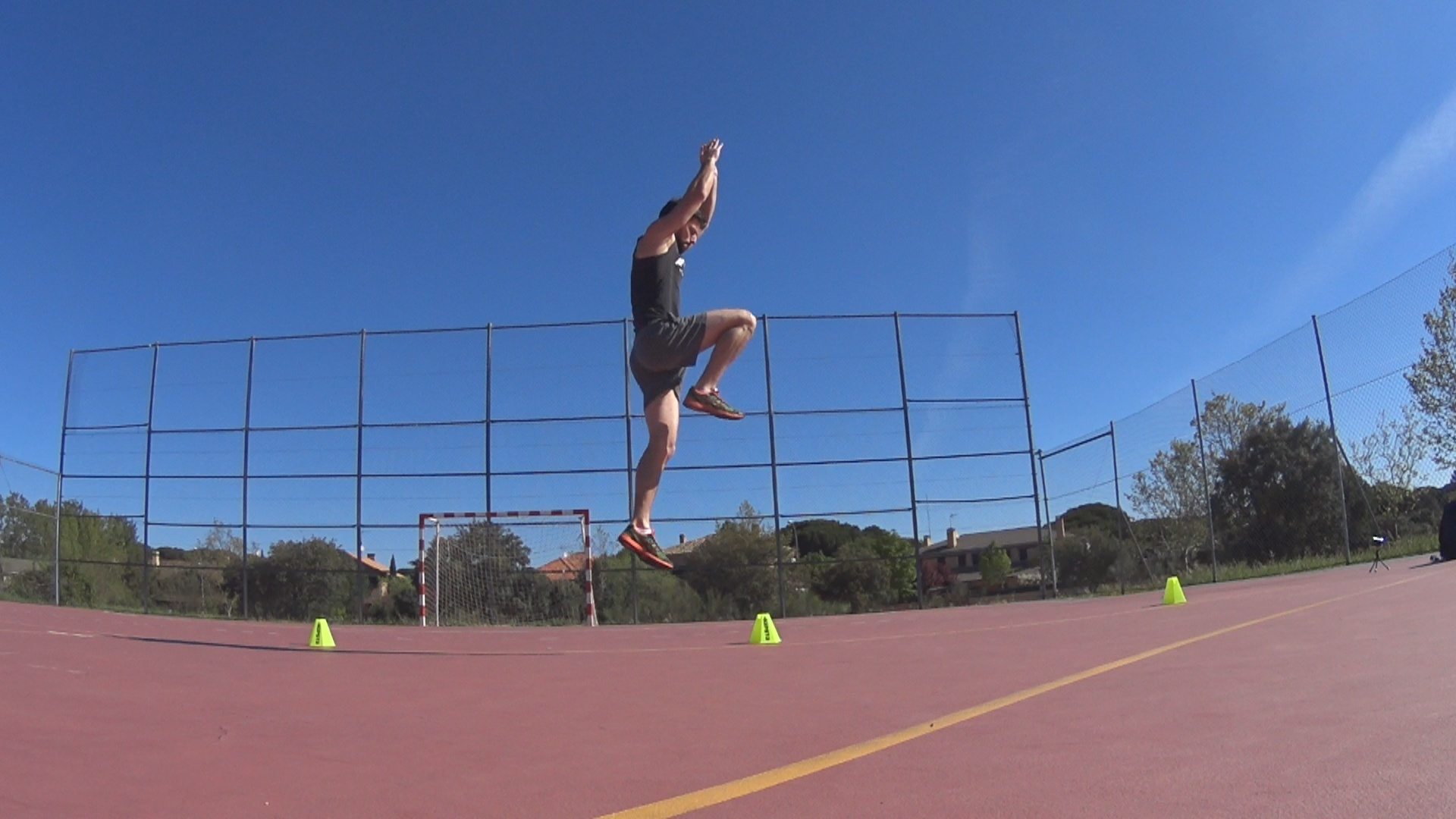 Entrenamiento de nivel básico para aumentar el salto en Entrenamiento de nivel básico para aumentar el salto en