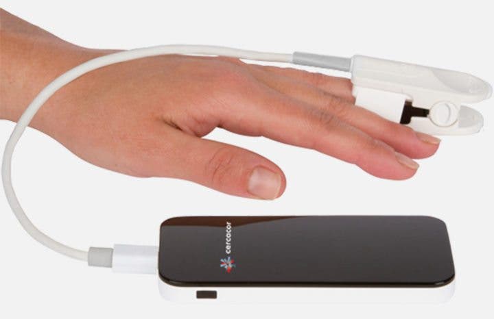 Dispositivo portatil para medir los niveles de hemoglobina.