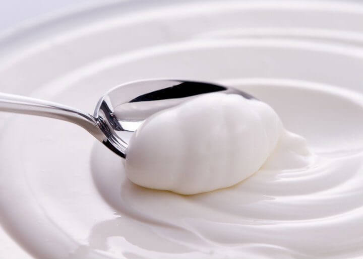 Yogur natural para flora del intestino