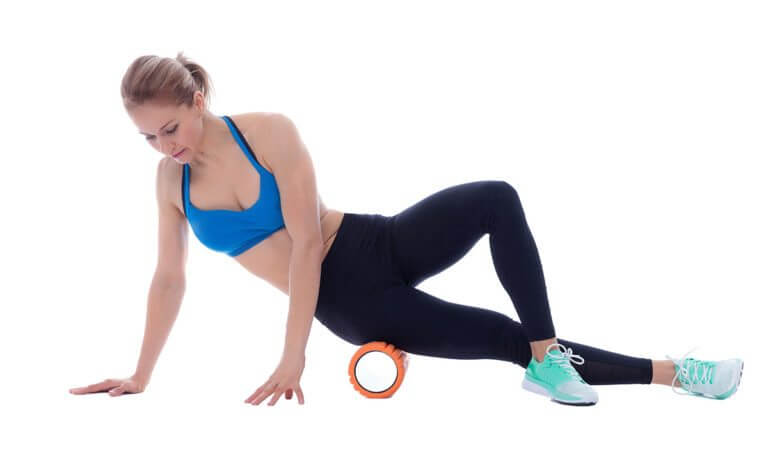 Cómo usar correctamente el foam roller