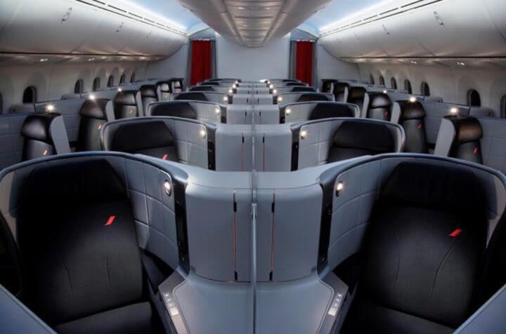 Viajar en clase бизнес с Air France