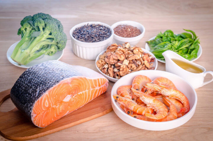 El pescado o frutos secos son alimentos ricos en omega-3