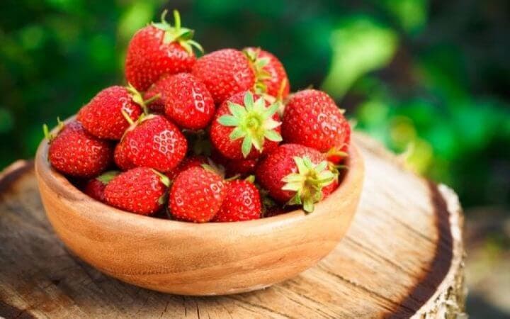 Las fresas más rojas tienen más antioxidantes