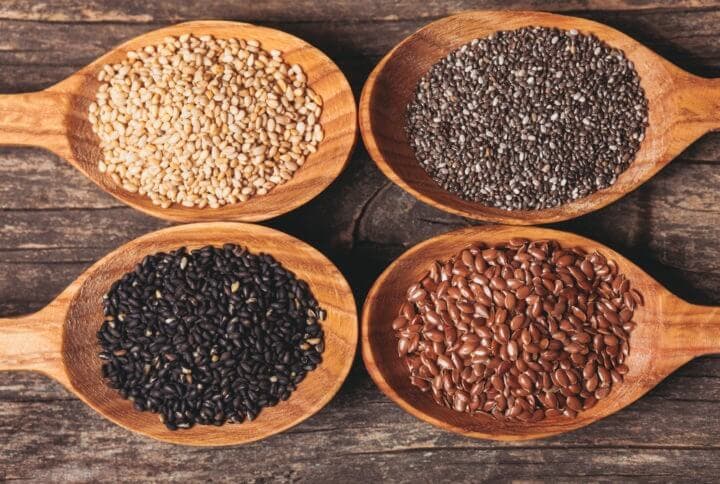Las semillas de chia y lino contienen omega-3