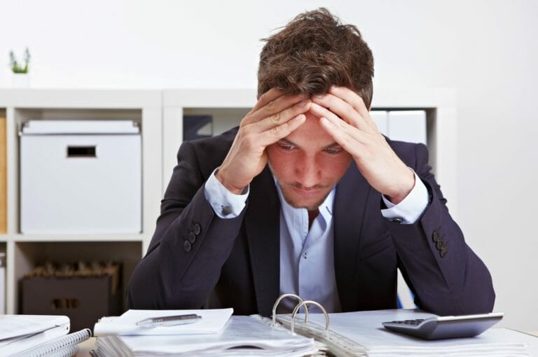 La principal causa de depresión en un trabajo de oficina