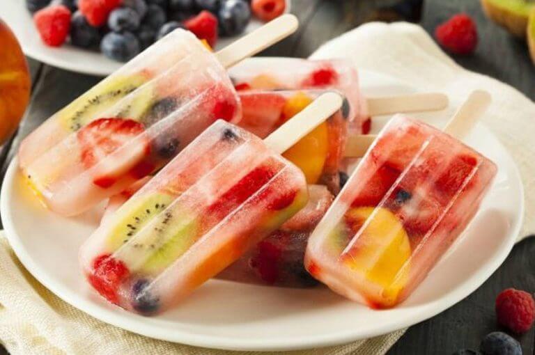 5 recetas de polos saludables de menos de 200 calorías