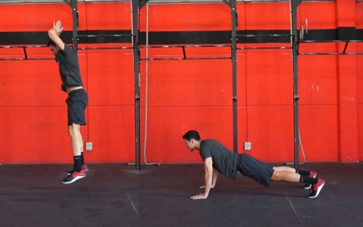 Errores que pueden ocurrir al hacer burpees