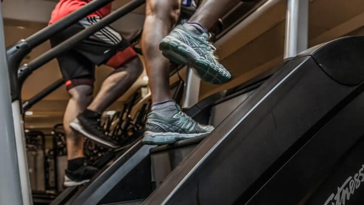 Entrenamientos en simuladora de escaleras