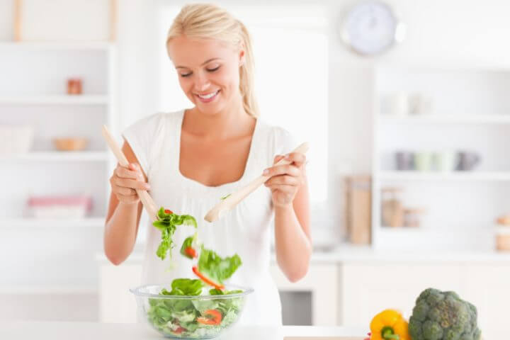 Ensalada saludable que todos pueden hacer