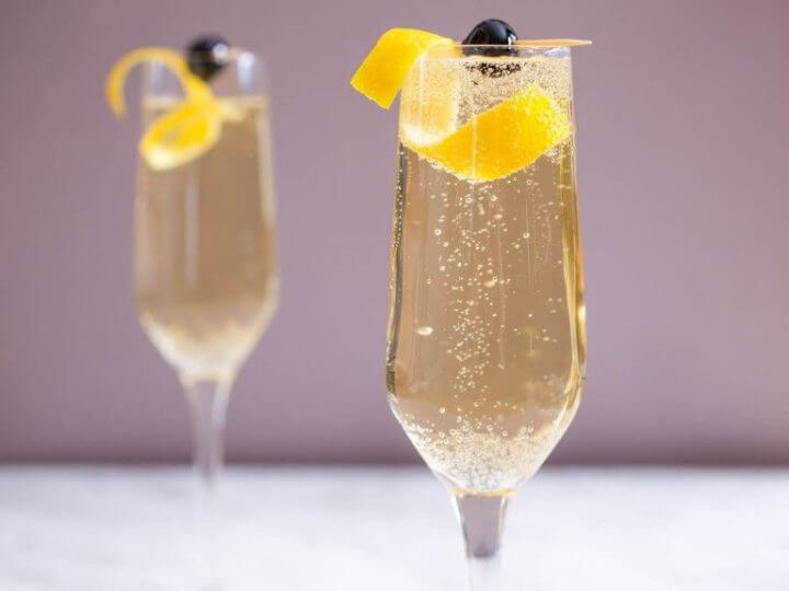 Cóctel French 75