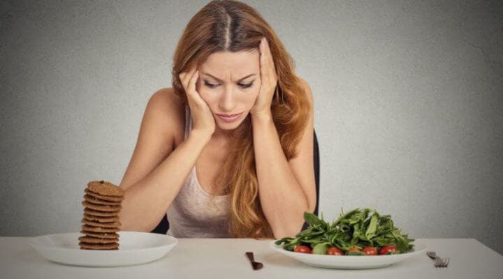 Sentimiento de culpa por no seguir la dieta