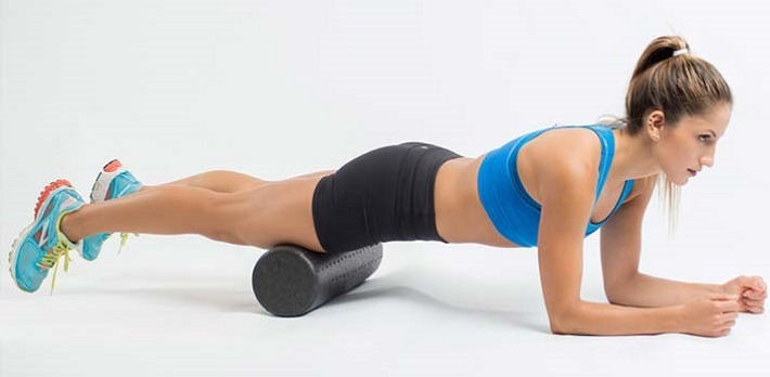 Curar el dolor de espalda con ejercicios de foam roller