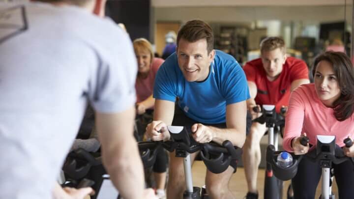 Numero de calorías quemadas en clases de spinning