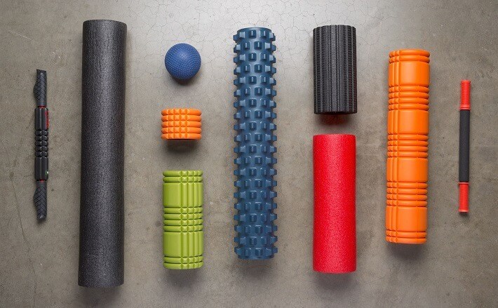 Tipos de foam roller para tratar el dolor de espalda