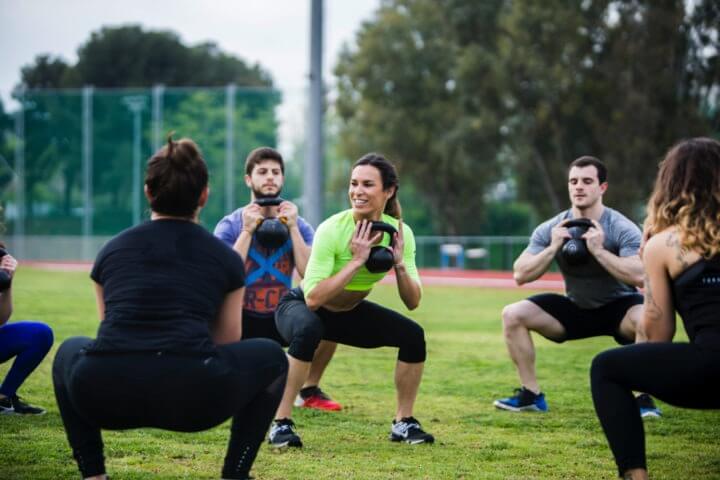 Primer entrenamiento de boot camp