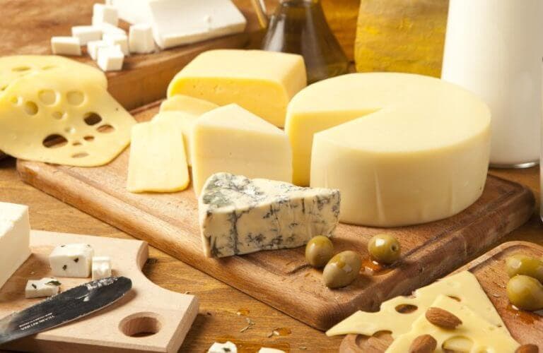 Tipos de quesos más saludables