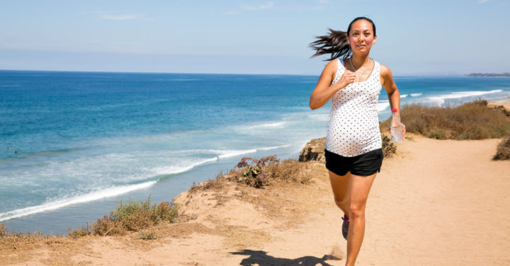 Correr durante el segundo trimestre de embarazo de forma suave