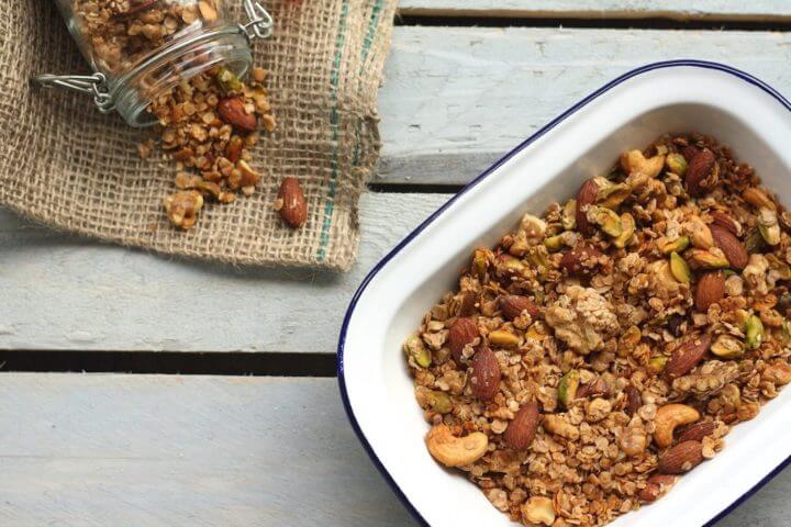 Cómo hacer un musli casero saludable