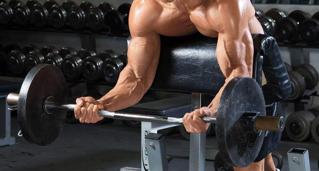 Underhand Barbell Row