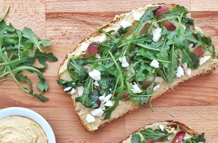 Receta de tostada griega