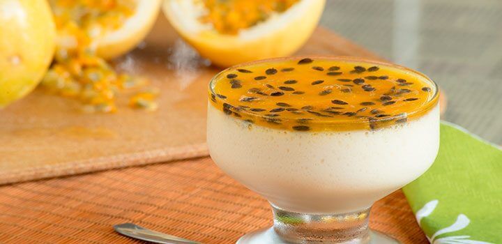 Cómo hacer mousse de maracuyá con proteínas