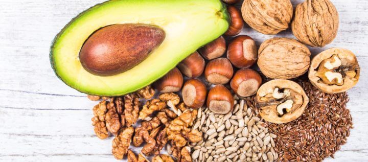 Variedad de productos con omega 3