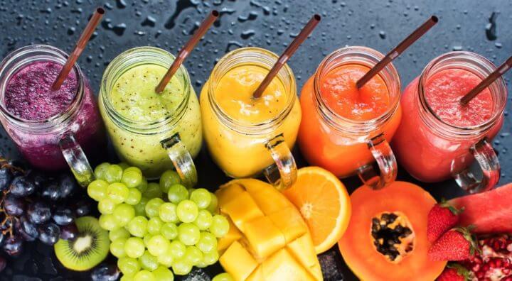 Los Beneficios de Beber Batidos de Frutas y Vegetales