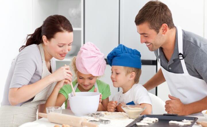 Ventajas de pedir ayuda para cocinar