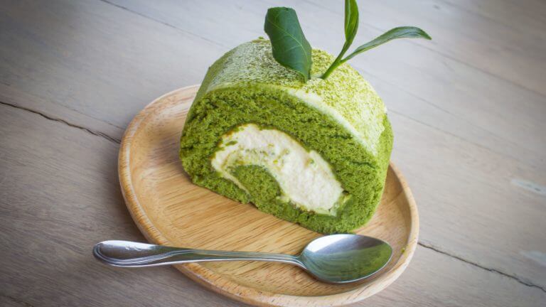 Recetas de postres de té de matcha