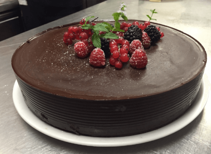 Receta de tarta de chocolate saludable sin harina
