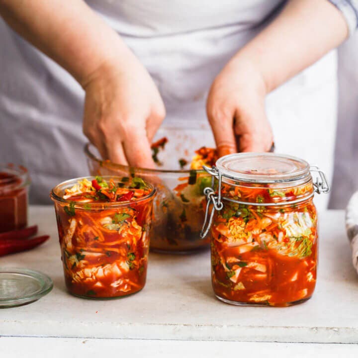 El kimchi es un gran alimento yaşlanma karşıtı