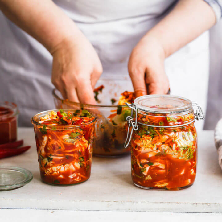 El kimchi este un gran alimento antiaging