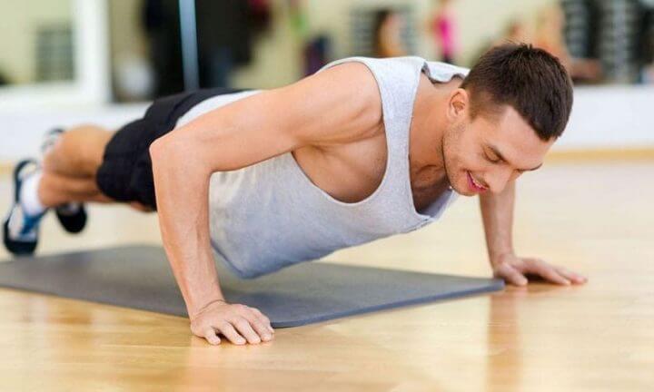 flexiones de pectoral