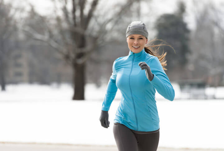 Voordelen van hardlopen en un clima frío