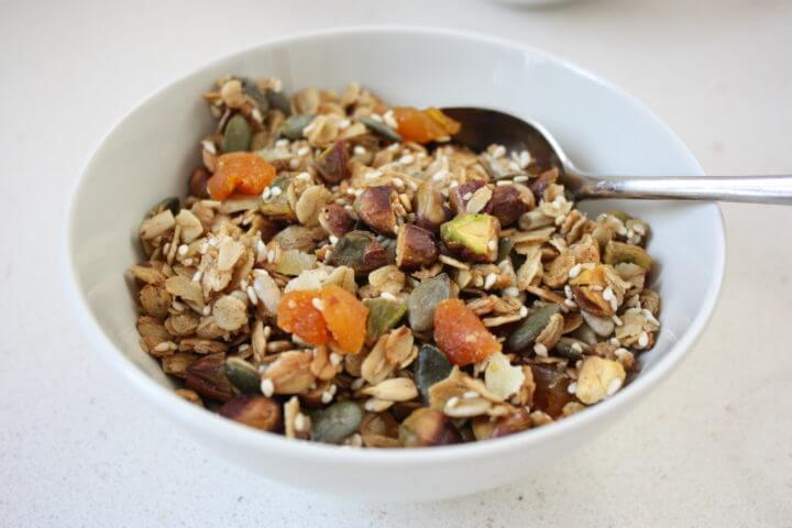 Las granolas søn mange saludables y ricas para desayunar