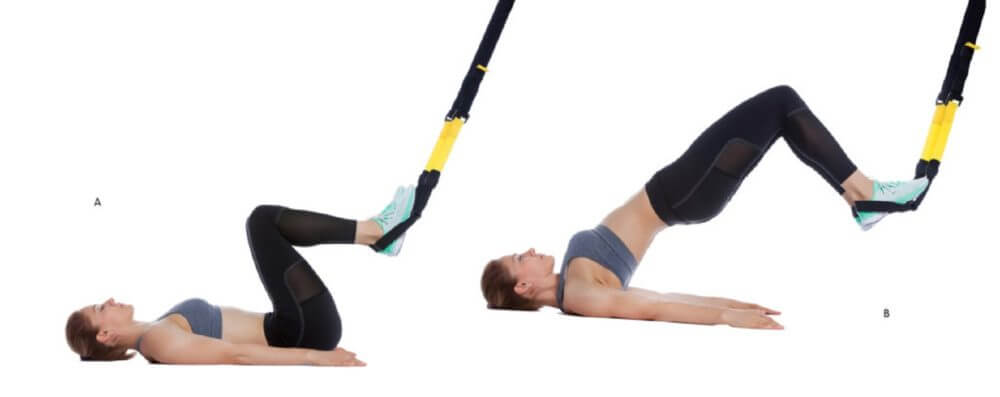 8 ejercicios con TRX para las piernas